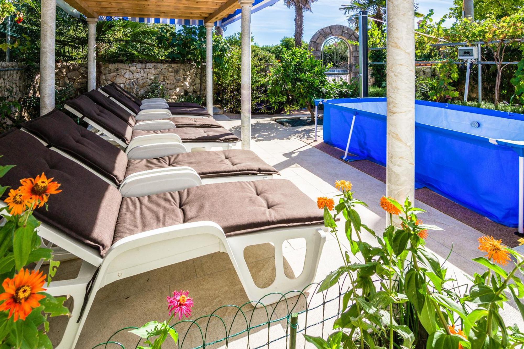 Apartment Villa Marija, Pinezici Krk Town Kültér fotó