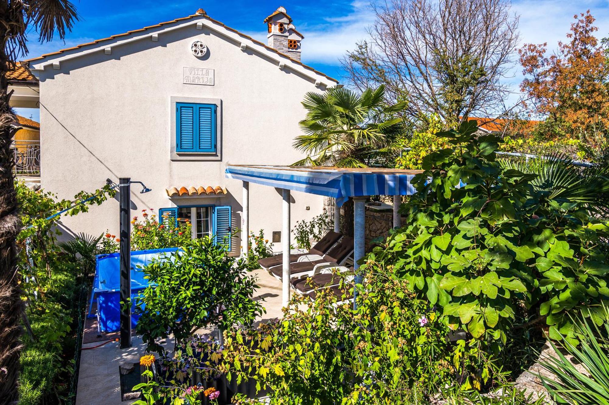 Apartment Villa Marija, Pinezici Krk Town Kültér fotó